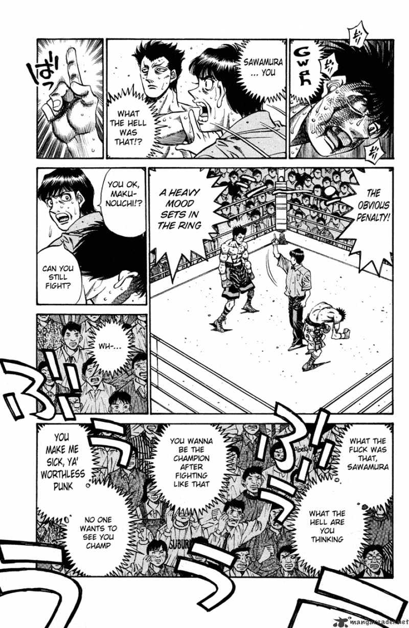Hajime no Ippo: Fighting Spirit, Chapter 496 image 05
